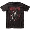 Motley Crue Group T Shirt Mens Licensed Rock N Roll Band Retro Tee New Black
