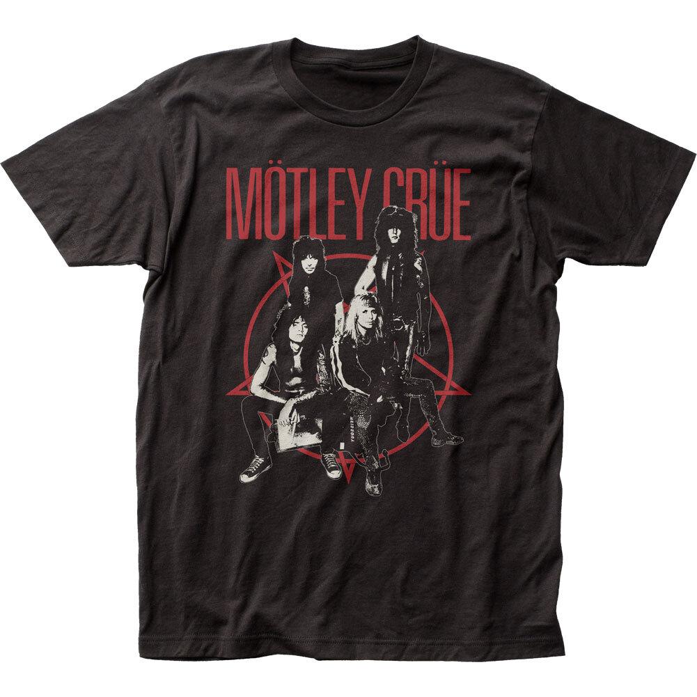 

26 Motley Crue Group T Shirt Mens Licensed Rock N Roll Band Retro Tee New Black Unisex T-Shirt XXXXL