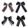 Ribbon Duckbill Clip Bow Y2K Rhinestones Hairpin Sweet Cute Bow HairPin