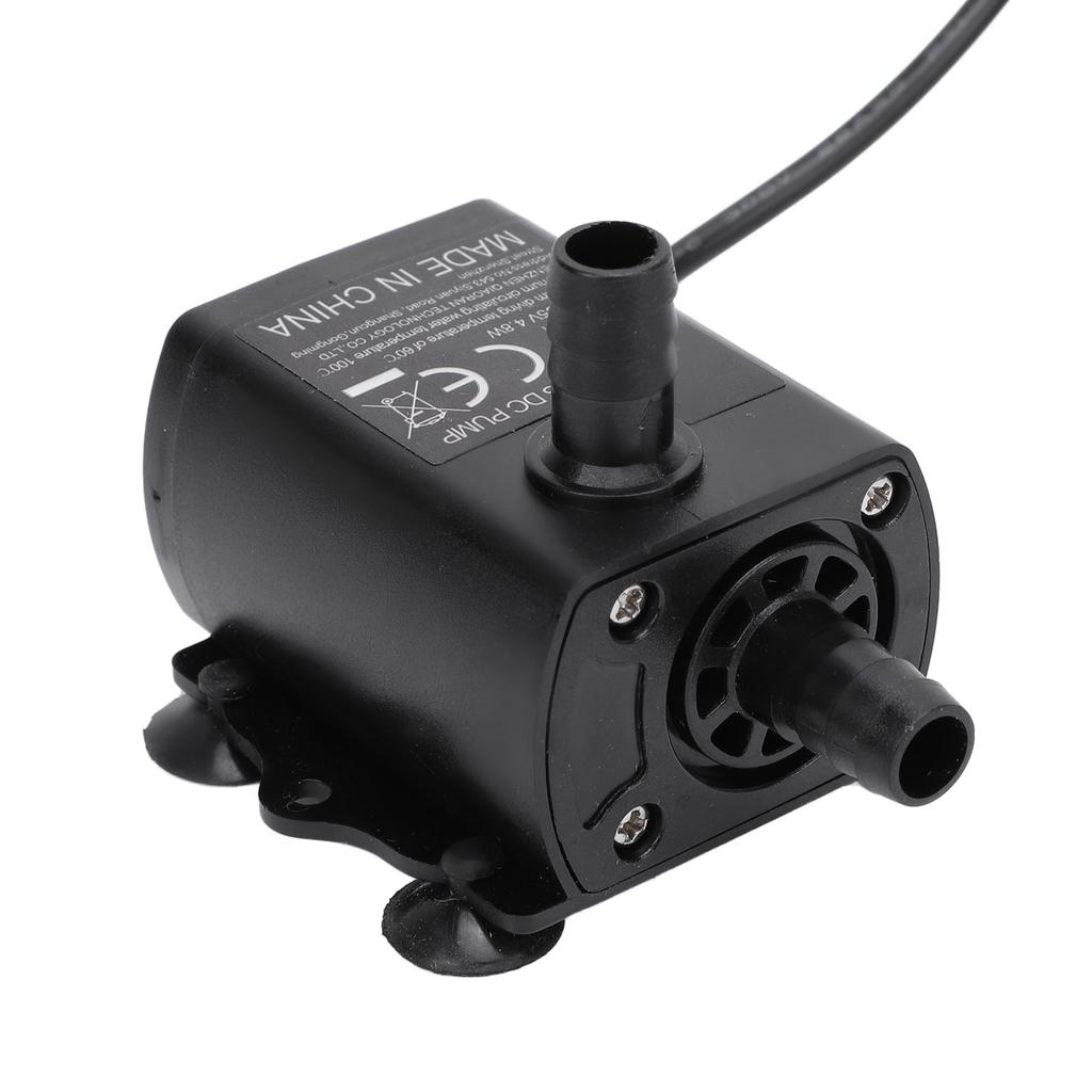 Submersible Water Pump Aquarium Fountain with Flow Adjustment Function USB Interface DC 5V 4.8W