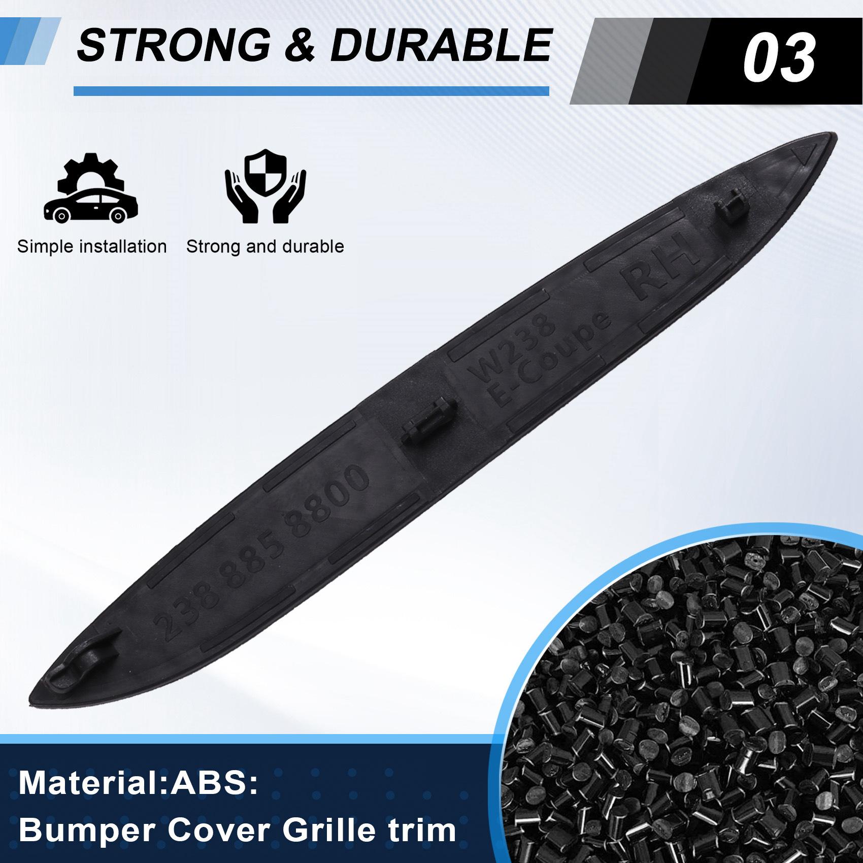 For W238 C238 Amg REAR Bumper Cover Grille Trim 2388858700 2388858800 For Coupe