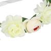   Flower Wreath Headband Floral Garland Headpiece Artificial Floral Crown for Women