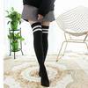 Japanese-Style High-Top Lace Knit Over-the-Knee Thigh High Cotton Socks and Leg Warmers for Women