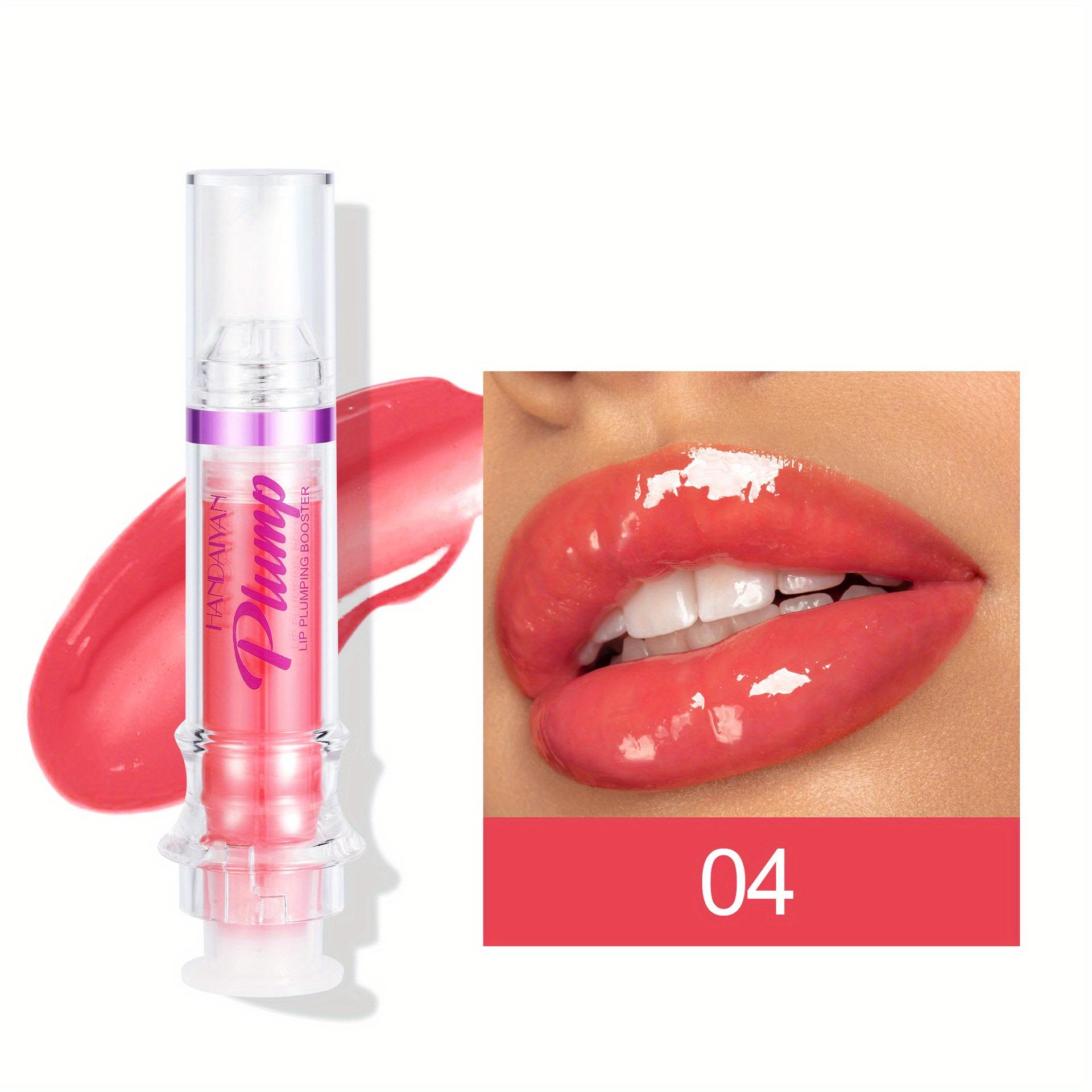 

6 цветов Fuller Водостойкий прозрачный зеркальный блеск для губ Graffiti Lip Plump Glass Lip Glaze 04#