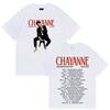 2025 Album Tour T Shirt  Hip Hop Gothic Punk Tshirts Vintage Oversized Cotton Tshirts Fashion Y2K Tops Casual Loose Streetwear
