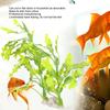 Plastic Aquarium Simulation Kelp Grass Artificial Water Plants Fish Tanks Landscape Decoration with White Base7945 Kelp