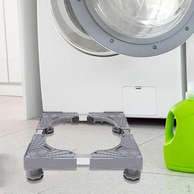 Verstelbare wasmachine basis koelkast standaard beugel praktisch makkelijk te verplaatsen antislip wasdrogers