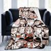 My Hero Academia Collage Anime Flannel Fleece Blanket Lightweight Blanket Soft Warm Cozy Fuzzy Throw Blanket for Bed Sofa Travel