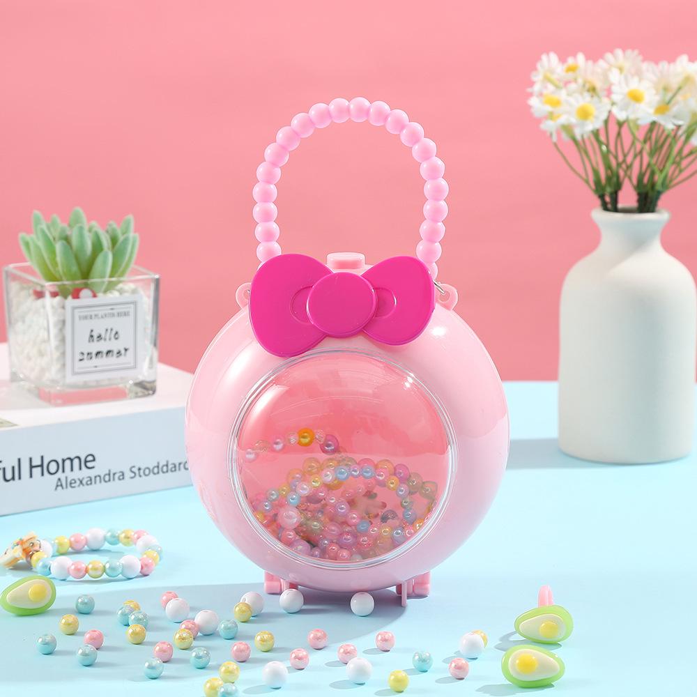 

DIY Handmade Mini Fashion Princess Jelly Bag - Creative Storage and Accessories for Girls