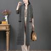 High-end Knitted Cardigan Medium and Long Autumn and Winter New Loose and Thin Literary and Artistic Style Versatile Sweater Jacket Women