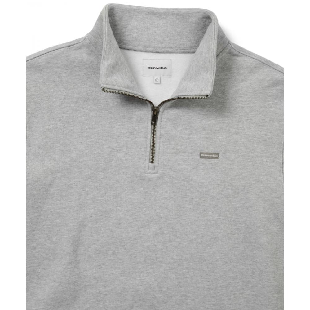 Thisisneverthat T.n.t. Classic Hdp Half Zip Sweatshirt Heather Grey