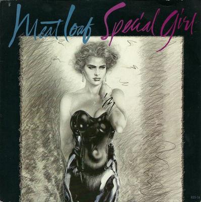 7inch Record MEAT LOAF - Special Girl RIS14 Arista 1987 Europe Rock Used