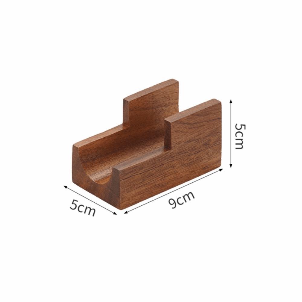 

Japanese Style Walnut Sushi Rack Thickened Urchin Holder Creative Sushi Stand Home 1 Grid