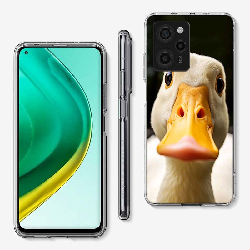 Yellow Duck Cover Phone Case For Xiaomi Poco M8 M7 M6 M4 M3 X7 X6 X4 Pro F7 Ultra M5S Mi 14 14T 15 15T 12T 10T Pro 12S 12 11 Lit