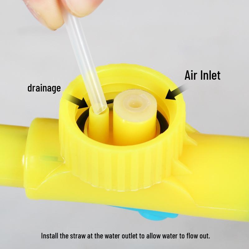 Multi-Use Pressure Sprayer: Watering Can, Car Wash, and Beverage Bottle Nozzle