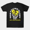 Asian Size Men Black Print T-shirt New Found Glory No-Cut Heat Transfer Print Cotton Tshirt