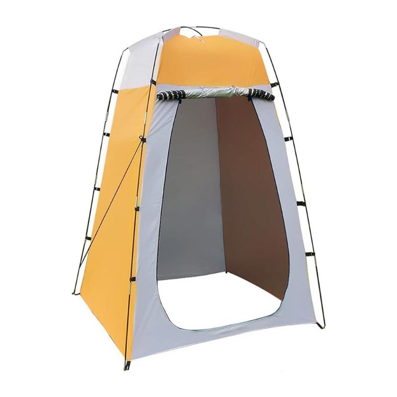Multifuntional Small Camping Tent with Reinforced Metal Frame Windproofs Design Spacious for Family Travel Activity