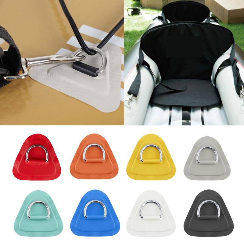 Pack of 5 Kayak D-Ring Pad Patch for PVC Inflatable Boat Raft Surfboard Board