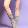 RNOT TWINKLE LACE KNEE SOCKS_GRAY