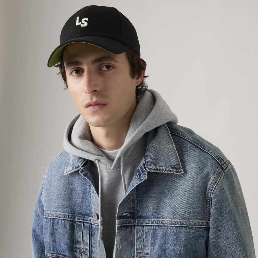 Levi's LS Monogram Logo Baseball Cap 004BS-0000 US OS