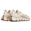 Reebok Zig Kinetica Stitching Durable Breathable Low Top Running Shoes Women sneaker Beige 100033729