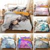 Marble Abstract Geometric Comfortable Duvet Quilt Cover Pillowcase Bedding Set Children Bedroom Decoration Home Textile