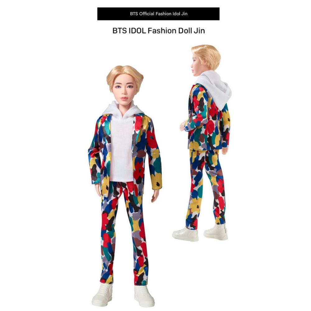 Oficjalna Lalka Mody BTS Zestaw 7 Sztuk Mattel Gadżety BTS Lalka Przegubowa Idol Produkt do Pakowania Prezentów
