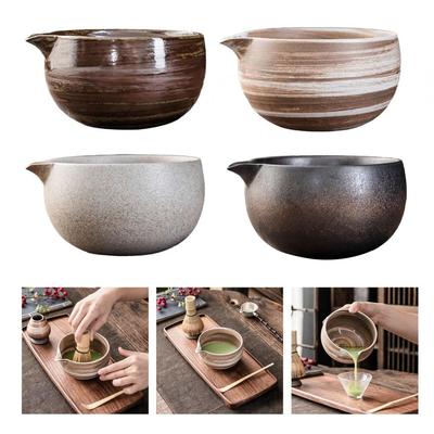 Tasse de préparation de Matcha à la main Outil de cérémonie du thé Outils de préparation du thé Nouveau bol à Matcha en céramique