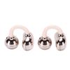 Bluetooth Earphone V6.0 Clamp On Earbuds Intelligent Noise Cancelling with Detachable Bowknot 4H Playtime 10 15m Range