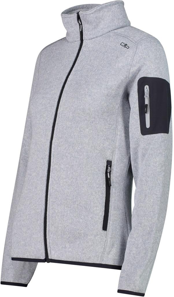 Куртка CMP Woman Fleece Jacket (3H14746) аллюминиум/антрацит
