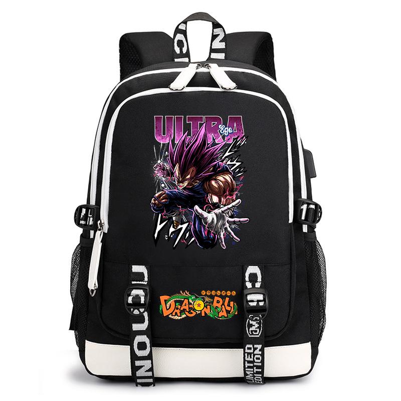 Anime Dragon Ball Backpack for School Casual Daypack for Kids Teenagers Students Boys Girls Everyday Use