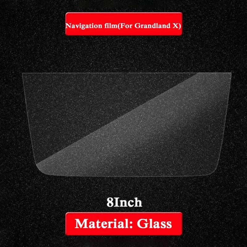 

Салон автомобиля GPS-навигационный экран из стали, закаленное стекло, защитная пленка, ЖК-экран, пленка для Opel Grandland X 8 inch