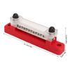 48V 150A 6 Terminal Bus Bar Power Distribution Block with Cover M6 Studs M4 Screws for Car RV   Marine Boat