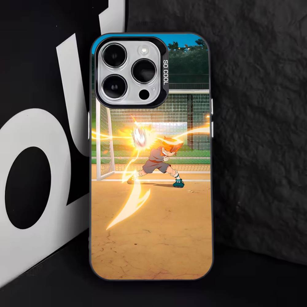 Football I-InazumaS 11 Phone Case For iPhone 17,16,15,14,13,12,11,Pro,Max,Plus,E,Air,Mini Black Tpu Cover