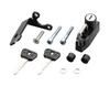 KITACO Helmet Holder for Master Cylinder Bracket XSR125 Gixxer K-TOUR (Black) Mount, (RE46J) BVF1, 250/SF250 (ED22B), 80-564-02401
