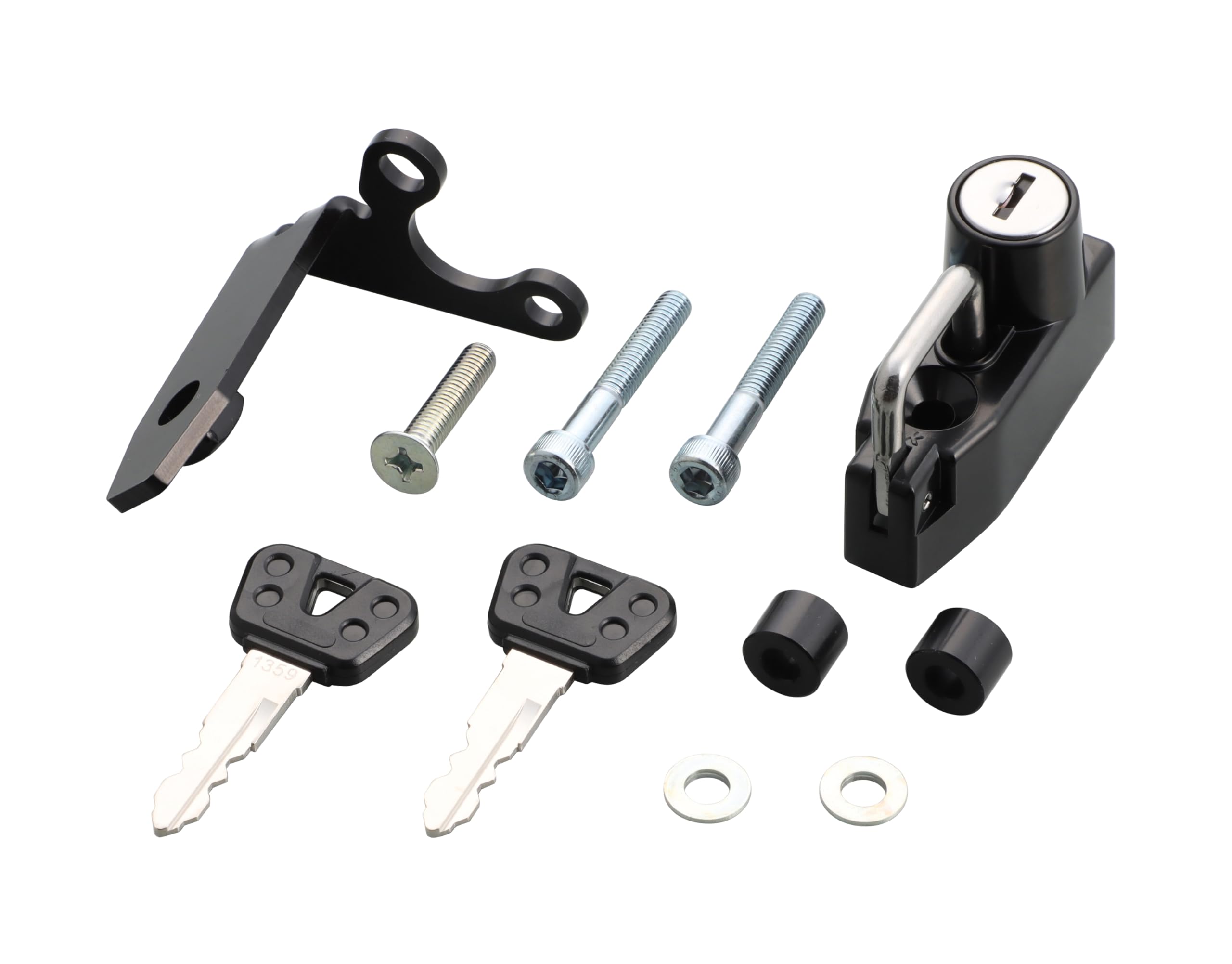 

KITACO Держатель шлема для кронштейна главного цилиндра XSR125 Gixxer K-TOUR (черный) Mount, (РЕ46J) BVF1, 250/SF250 (ЭД22Б), 80-564-02401 чёрный