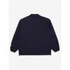 Bbc Earth Open Collar Woven Sweatshirt  Navy 