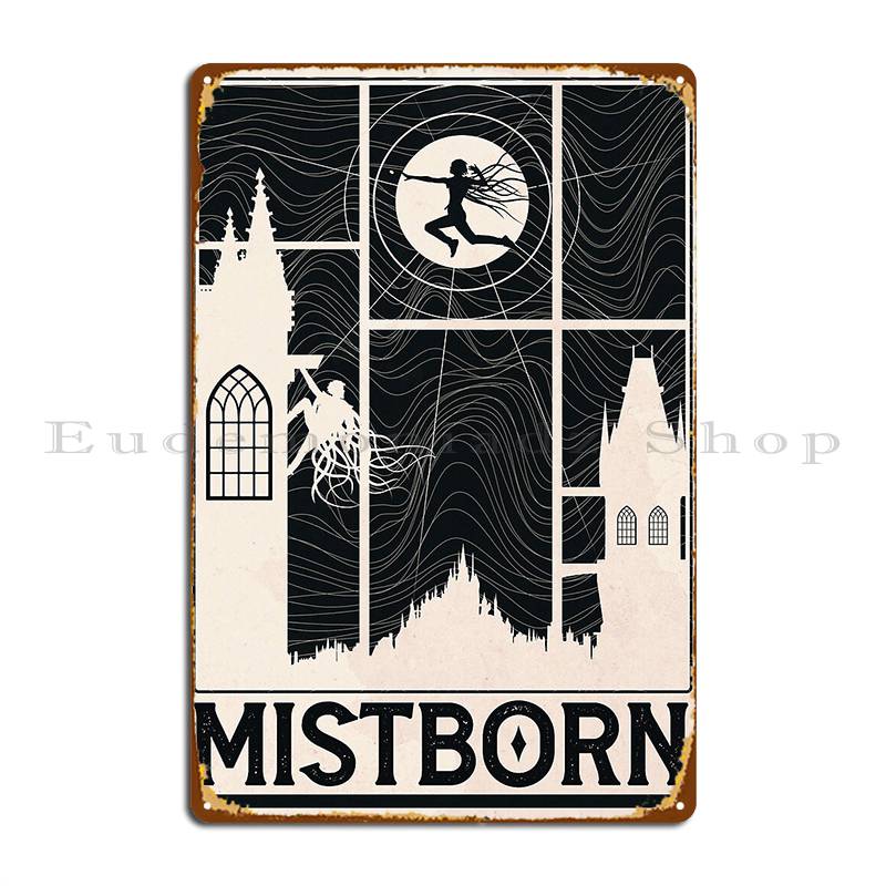 DORA Tin Sign Mistborn Poster Metal Plaque Plaques Retro Print Wall Custom Decoration Tin Sign Poster 20x30cm(7.8x11.8inch)