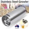 10L 304 Portabil Sticlă de Bere Acasă Preparare Bere Instrument de Fabricare Bere Growler Presurizat Oțel Inoxidabil Mini Butoi de Bere Homebrew