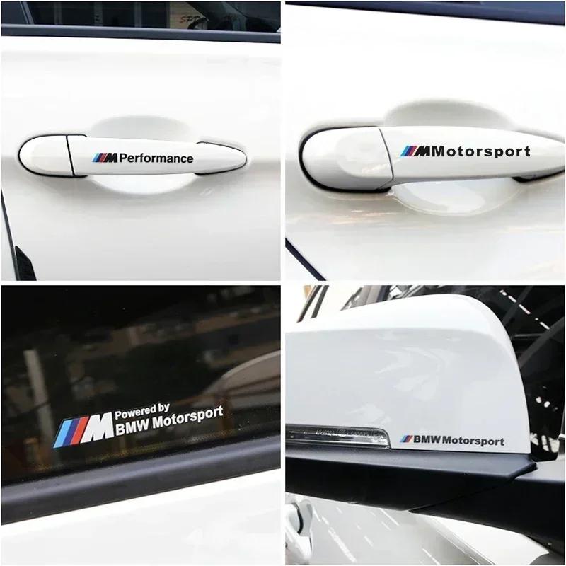 New Hots E60 E60 E93 E60 For BMW M X3 X5 X6  1set Car Badge Sticker Car Decoration Decal For Bmw M Performance Power X1 X3 X5 X
