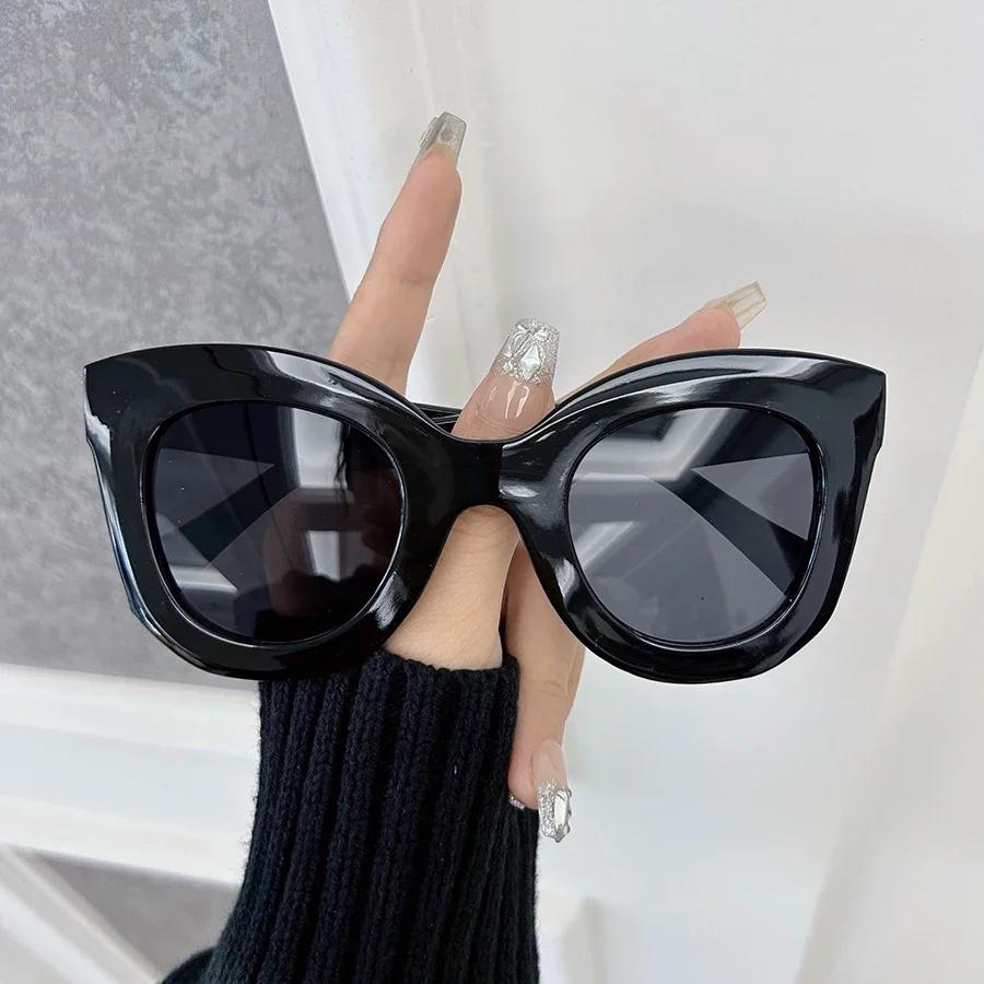 Vintage Cat Eye Sunglasses Women Men Brand Designer Sun Glasses Outdoors Classic Mirror Shades Uv400 Eyewear