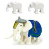 MOC Urban Zoo Model Farm Scene Building Block Accessories Owl Sheep Wolf Pig Flamingo Elephant Camel Children Brick Toy Gift R69