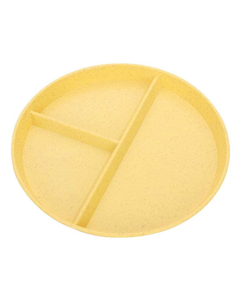 Strona główna Zastawa śniadaniowa Dzieci Trzykomorowy podzielony talerz na posiłki Racja utraty wagi Niezniszczalny talerz do naczyń