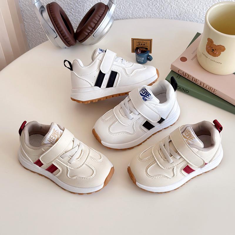 Ertong Forrest Gump Shoes Spring and Autumn Non-slip Baby Sneakers, Male and Female Students Velcro 0-3 Year Old Baby Shoes Versatile Shoes
