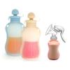 150ml Refillable Baby Food Storage Bag Silicone Milk Congee Pouch Leakproof Organiser Squeeze Storage Container