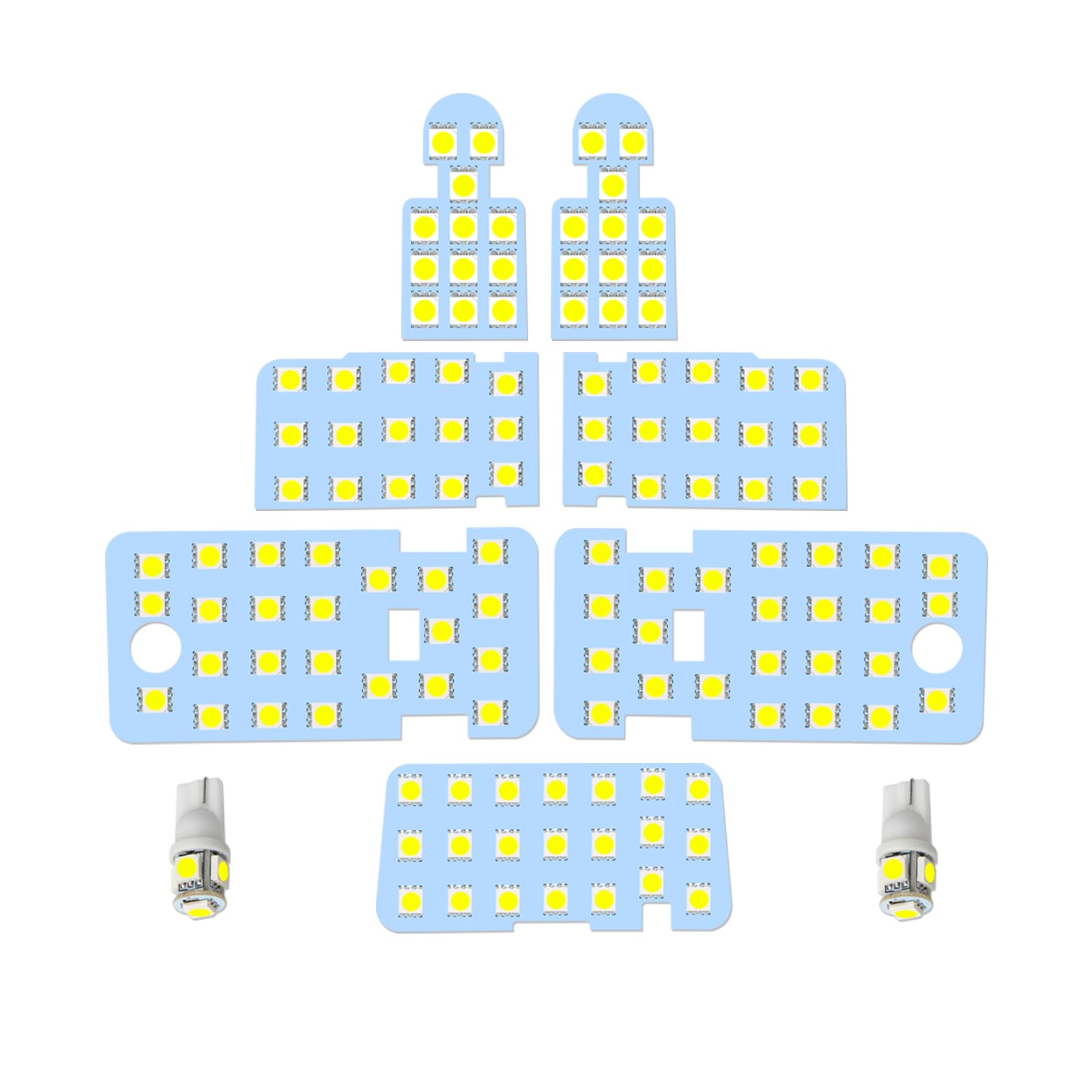 

Delica D5 LED Room Lamp Set for Mitsubishi CV1W Clean Diesel Vehicles 2019 and Replaces OEM Interior Easy Includes Tools and Instruction Set Delica D5 белый