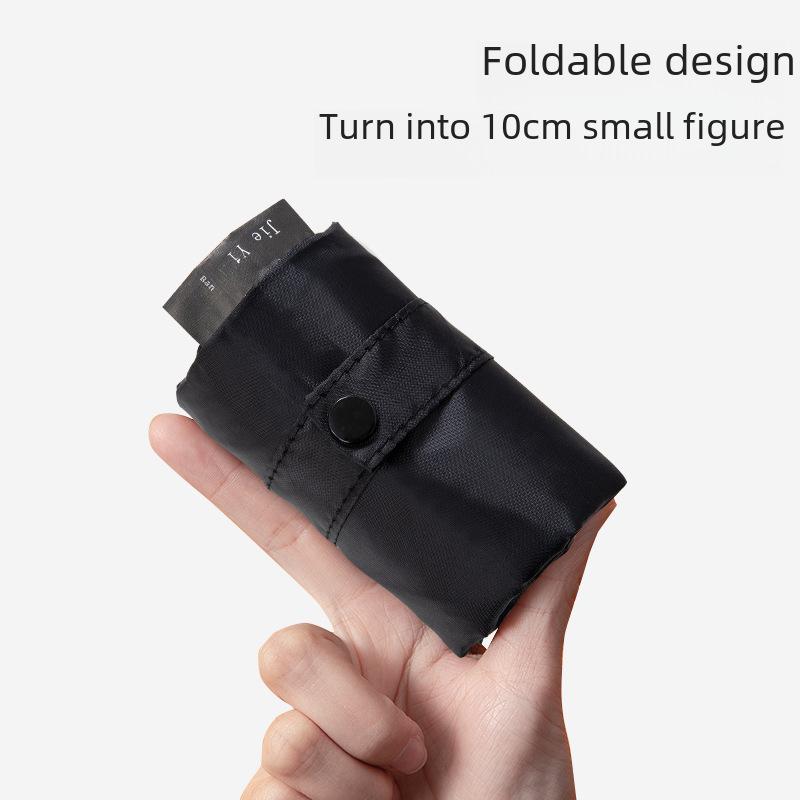 Foldable Shopping Bag, Reusable Grocery Tote, Lightweight Oxford Cloth, Portable Travel Shoulder Bag, Large Capacity