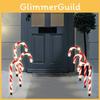 Christmas Led Candy Cane Landscape Light For Garden And Driveway Decor
