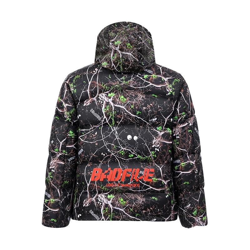 Li Ning Down Jackets Unisex Branch All Over Print Thickened AYMV501-6