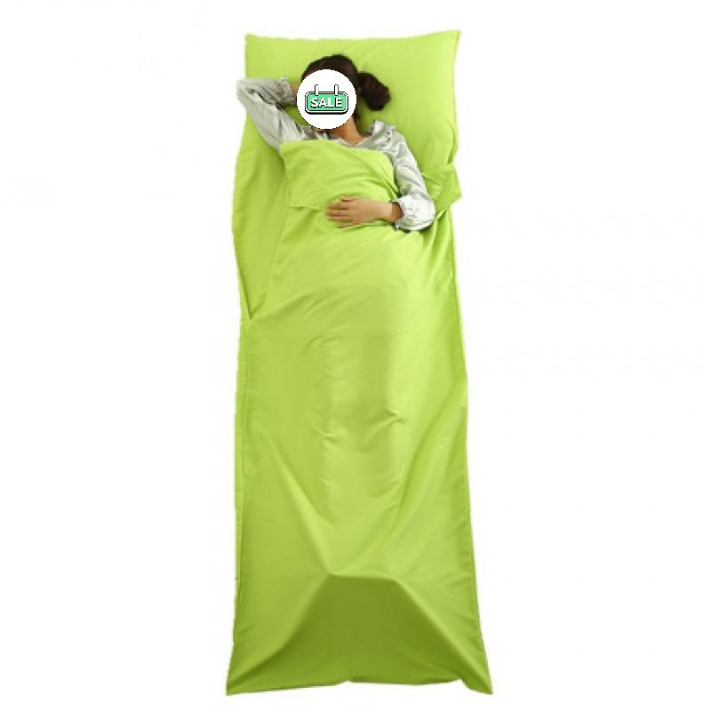 Kompakter Reiseschlafsack, leichte Camping-Bettdecke, ultra-portabler Schlafsack, universeller Ein-Personen-Schlafsack